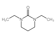 2(1H)-Pyrimidinone,1,3-diethyltetrahydro- Structure