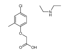 (p-chloro-o-methylphenoxy)acetic acid, compound with diethylamine (1:1) Structure