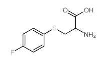 L-Cysteine,S-(4-fluorophenyl)- Structure