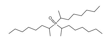 Tris(1-methylethyl)phosphinoxide结构式