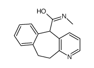 N-methyl-6,11-dihydro-5H-benzo[1,2]cyclohepta[3,4-b]pyridine-11-carboxamide结构式