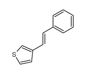 3-styryl-thiophene Structure