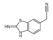 6-Benzothiazoleacetonitrile,2-amino-(9CI) picture