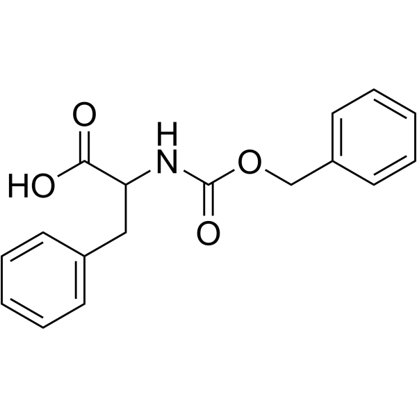 CBZ-DL-苯丙氨酸结构式