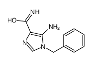 5-amino-1-benzylimidazole-4-carboxamide Structure