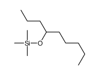 1-Propylhexyl trimethylsilyl ether结构式