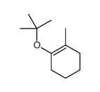 1-methyl-2-[(2-methylpropan-2-yl)oxy]cyclohexene Structure