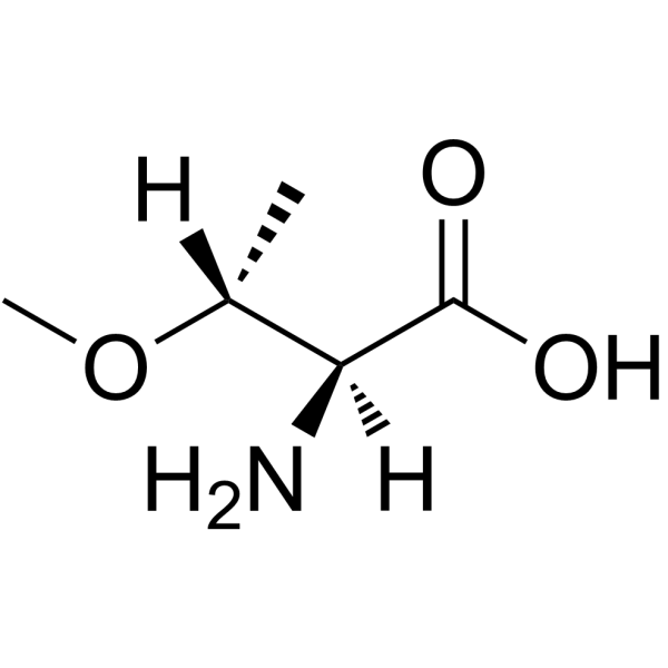 O-甲基-L-苏氨酸结构式