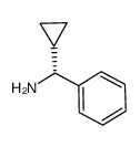 [(R)-Cyclopropyl(phenyl)methyl]amine Structure