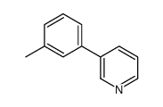 3-(3-Methylphenyl)pyridine结构式