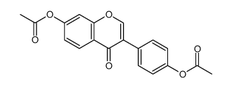 [4-(7-acetyloxy-4-hydroxy-3,4-dihydro-2H-chromen-3-yl)phenyl] acetate结构式