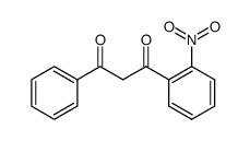 1-(2-nitro-phenyl)-3-phenyl-propane-1,3-dione结构式