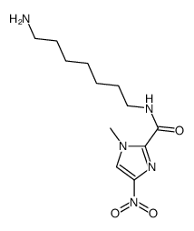 N-(7-aminoheptyl)-1-methyl-4-nitroimidazole-2-carboxamide Structure