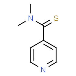 4-吡啶硫代酰胺结构式