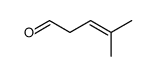 4-甲基-3-戊烯醛结构式