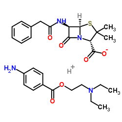 Procaine penicillin G Structure