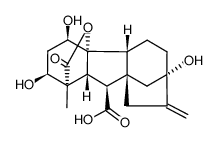 1β-hydroxy-GA1结构式