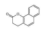3,4-dihydro-2H-naphtho[1,2-b]pyran-2-one结构式
