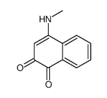 4-(methylamino)naphthalene-1,2-dione结构式