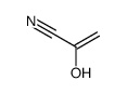 2-hydroxy-3-butenenitrile Structure