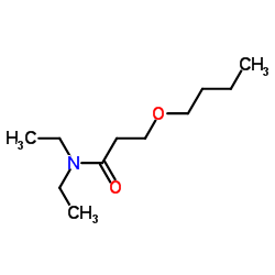 3-Butoxy-N,N-diethylpropanamide Structure
