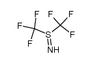 bis(trifluoromethyl)sulfimine结构式