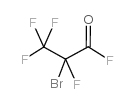 2-溴-2,3,3,3-四氟丙酰氟结构式