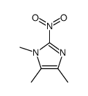 1,4,5-trimethyl-2-nitroimidazole Structure