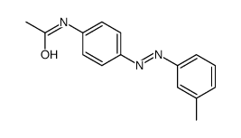 N-(4-((3-Methylphenyl)azo)phenyl)acetamide结构式