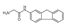 2-amino-N-(9H-fluoren-2-yl)acetamide结构式