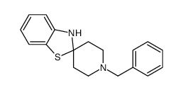 1'-苄基-3H-螺[1,3-苯并噻唑-2,4'-哌啶]结构式