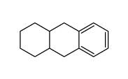 (4aS,9aR)-1,2,3,4,4a,9,9a,10-octahydroanthracene结构式