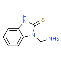 2H-Benzimidazole-2-thione,1-(aminomethyl)-1,3-dihydro-(9CI) Structure