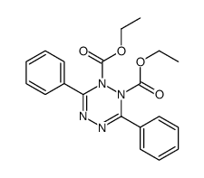 3,6-二苯基-1,2,4,5-四嗪-1,2-二羧酸二乙酯结构式