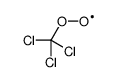 trichloromethylperoxy radical Structure