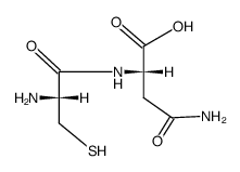 N2-(L-Cysteinyl)-L-asparagine结构式