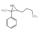 1-butyl-3-methyl-3-phenyl-diaziridine Structure