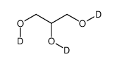 Glycerol-d3 Structure