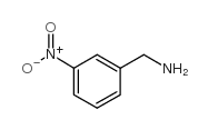 3-硝基苄胺结构式