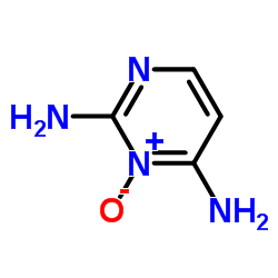 2,4-二氨基嘧啶-3-氧化物结构式