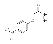 4-硝基苯氧基乙酸肼结构式