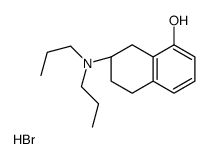 (R)-(+)- 8-羟基-DPAT氢溴酸盐结构式