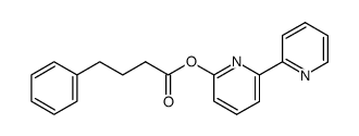 [2,2'-bipyridin]-6-yl 4-phenylbutanoate结构式