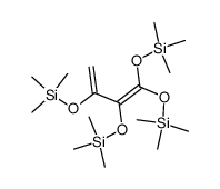 1,1,2,3-Tetrakis[trimethylsiloxyl]-1,3-butadiene结构式