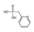 (2-Pyridinylmethyl)phosphonic acid Structure