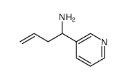 1-(PYRIDIN-3-YL)BUT-3-EN-1-AMINE结构式