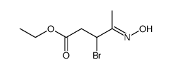 ethyl 3-bromolevulinate oxime Structure