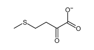 α-keto-γ-methylthio-butyrate Structure