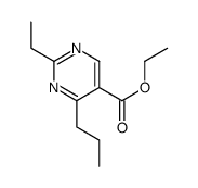 Ethyl 2-ethyl-4-propyl-5-pyrimidinecarboxylate Structure