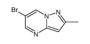 6-溴-2-甲基吡唑[1,5-a]嘧啶结构式